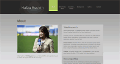 Desktop Screenshot of halizahashim.com